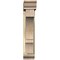 Ekena Millwork Balboa Traditional Rough Sawn Bracket w/ Offset Brace, Douglas Fir, 6"W x 22"D x 30"H BKT0604X22X30BOA01RDF - alternate 3